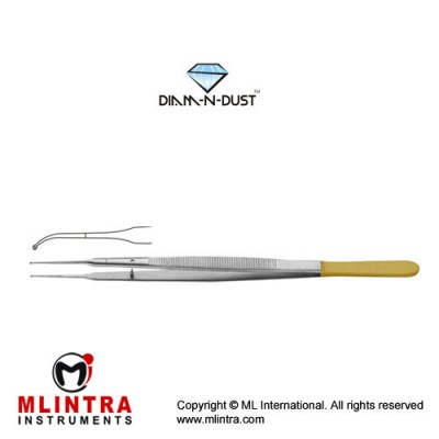 Diam-n-Dust™ Gerald Micro Ring Forcep Curved Stainless Steel, 18 cm - 7" Diameter 1.0 mm Diam-n-Dust™ Gerald Micro Ring Forcep Curved Stainless Steel, 18 cm - 7" Diameter 1.0 mm